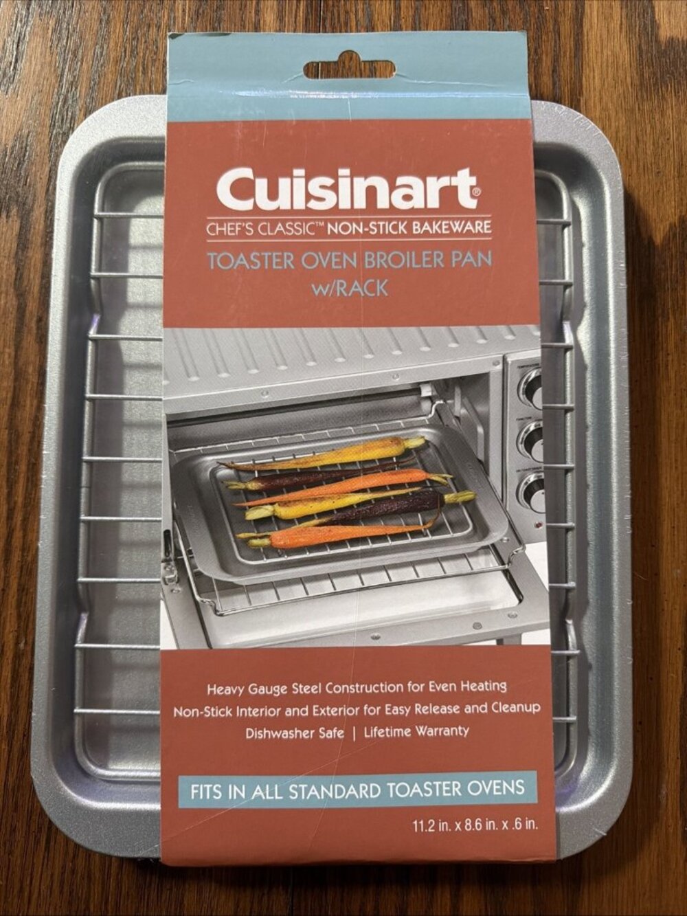 Cuisinart Chef’s Classic Toaster Oven Nonstick Broiler Pan with Rack